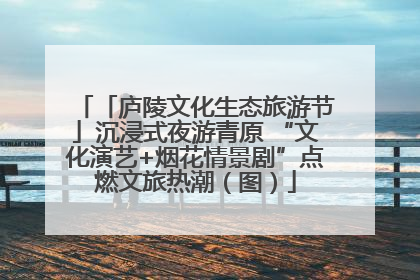 「庐陵文化生态旅游节」沉浸式夜游青原 “文化演艺+烟花情景剧”点燃文旅热潮（图）