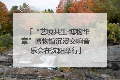 “艺境共生·博物华章”博物馆沉浸交响音乐会在沈阳举行