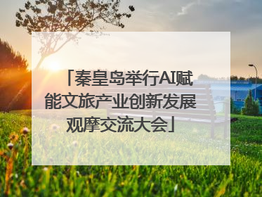 秦皇岛举行AI赋能文旅产业创新发展观摩交流大会