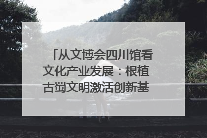 从文博会四川馆看文化产业发展：根植古蜀文明激活创新基因｜文博向“新”