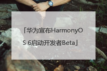 华为宣布HarmonyOS 6启动开发者Beta