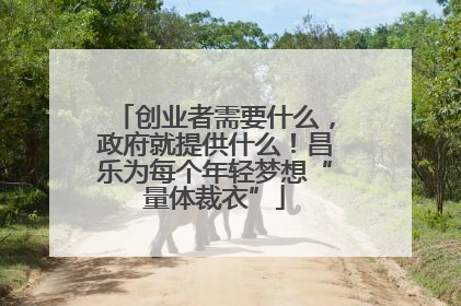创业者需要什么，政府就提供什么！昌乐为每个年轻梦想“量体裁衣”