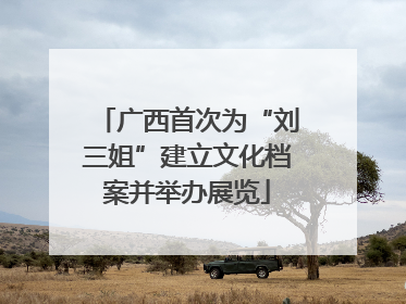 广西首次为“刘三姐”建立文化档案并举办展览