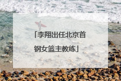 李翔出任北京首钢女篮主教练