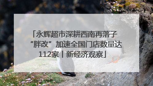 永辉超市深耕西南再落子 “胖改”加速全国门店数量达112家丨新经济观察