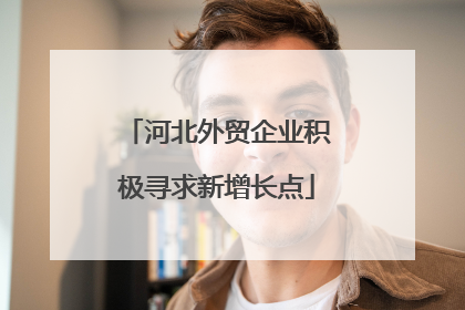 河北外贸企业积极寻求新增长点