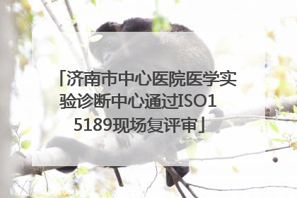 济南市中心医院医学实验诊断中心通过ISO15189现场复评审
