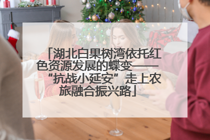 湖北白果树湾依托红色资源发展的蝶变——“抗战小延安”走上农旅融合振兴路