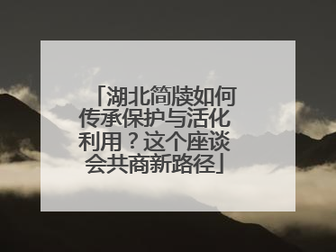 湖北简牍如何传承保护与活化利用？这个座谈会共商新路径