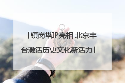 镇岗塔IP亮相 北京丰台激活历史文化新活力
