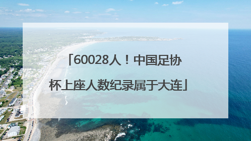 60028人！中国足协杯上座人数纪录属于大连