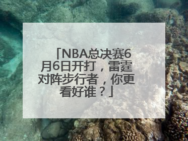 NBA总决赛6月6日开打，雷霆对阵步行者，你更看好谁？